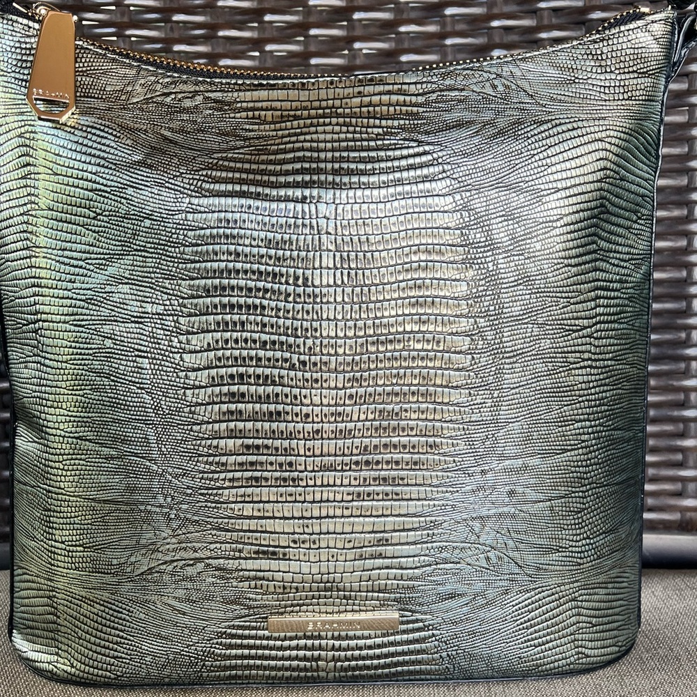 NWT Brahmin HTF Katie in MIDNIGHT SALVADOR Crossbody
